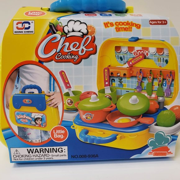 New Portable Mini Toy Kitchen set - Picture 1 of 15